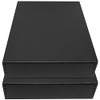 Lineco, 11x14 Black Museum Archival Storage Box, Drop Front Design, 11-1/2x15x3 in, Acid-Free with Metal Edge, Protects Picture Longevity, Organize Photos Documents, Crafts, DIY, 2 Pack