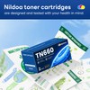 TN660 TN-660 Toner Cartridge High Yield Black Replacement for Brother