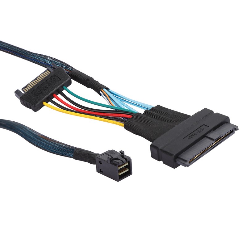 SAS Cable SFF8643 to SFF8639 15P Power Line MINI Server