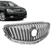CHEDA Front Bumper Upper Grille Assembly Chrome Replacement Compatible with