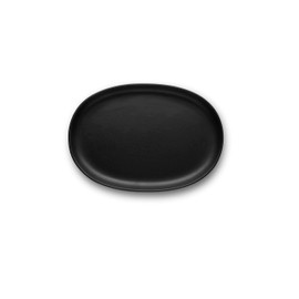 EVA SOLO Nordic Kitchen Oval Plate 26 cm Nordic Kitchen is Functional Design with Minimalist Design Black