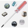 3-Pack Torx Security Screwdriver with Magnetic Tip Plastic Grip with
