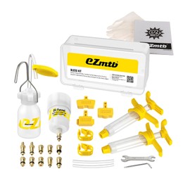 Letgoing Mountain Bike Hydraulic Disc Brake DOT Mineral Oil Bleed Kit for AVID Formula Hanyes Echo Shimano Tekro HS33 Magura Nutt (2022 STD)