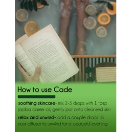 Cade Essential Oil – 2 fl oz (59 ml) Glass Bottle w/Cap – 100% Pure Essential Oil – GreenHealth