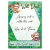 Sloth Well Done Note Home - Teachers Reward Certificate Notepad