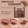 Paletas de Sombras de Ojos 9 Coloridas Profesionales Paletas de