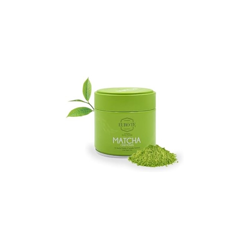 EURO TE- Té Verde Matcha Japonés Ceremonial - lata 30