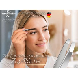 Solingen Straight Plucking Tweezers Hair Plucking Tweezers Eyebrow Tweezers