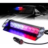 8-LED Emergency Strobe Light 12V 8-LED Car Warning Light Bar