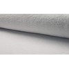 Double Sided Cotton Terry Towelling Fabric Material - White, 1Mtr