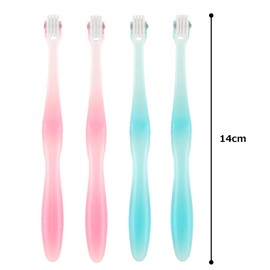 PLAQUE REMOVER（プラークリムーバー）4本セット ミニ ブルー2本・ピンク2本