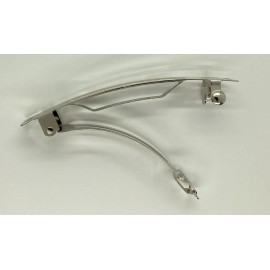 Cameo Jewelry Supply 70mm 2.75 inch French Barrette Auto Lock Style Paris Hair Clip Made in France Co