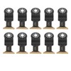 10PCS Set Oscillating Saw Blade Multifunctional Oscillating Multitool Quick Release