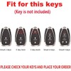 TECART Fit for Chevy Key Fob Cover Zinc alloy Key