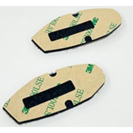 SYGN HOUSE 00082434 Motorcycle Bluetooth Income Optional Parts for B+COM TALK Body Fixed Velcro 2 Pieces