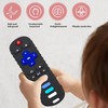 ERSIHUA 2-Pack Baby Teething Toys-TV Remote Control Shape Silicone Infants