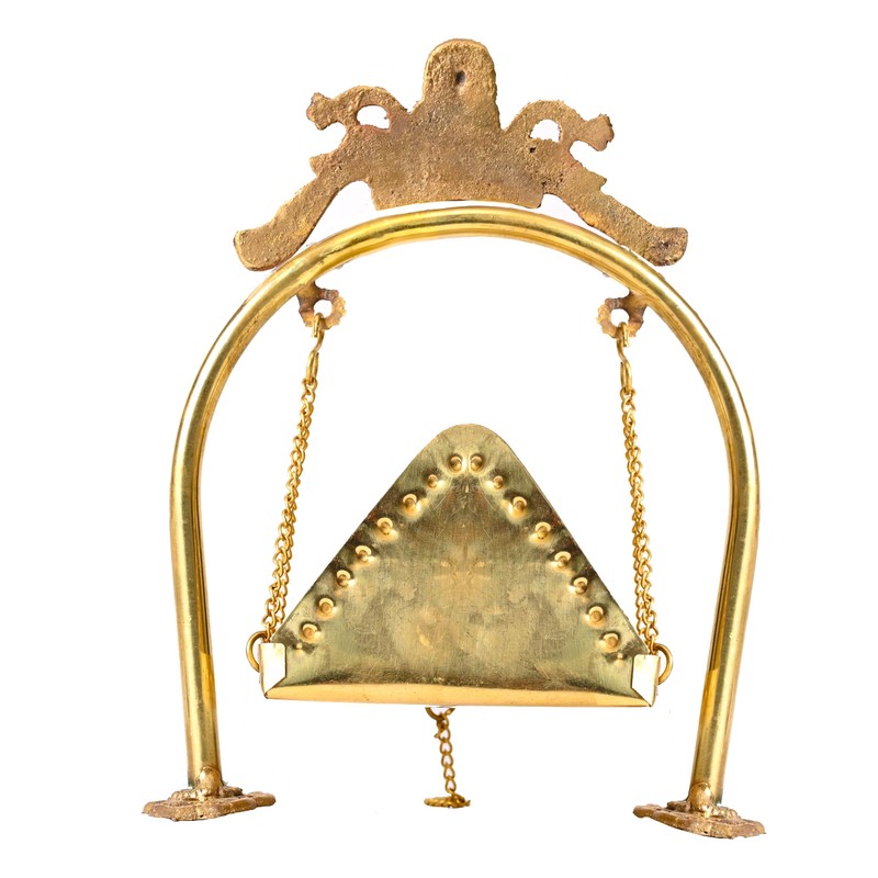 Tarini Gallery Brass Laddu Gopal Jhula Krishna Palna Swing Indian
