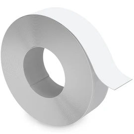 ZYJT Melamine Edge Banding, 1 1/2 inch x 100ft roll of Veneer White Edge Banding Pre-glued, Real Wood Tape for Cabinet Repair & Furniture Restoration