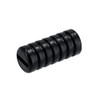 Rubber Cross-ribbed Kickstarter and Foot Gear Lever Black - for