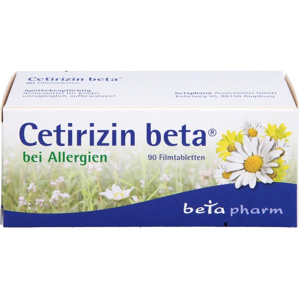 Nicht vorhanden Cetirizin Beta, 90 St FTA