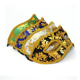 Baanuse Men's Venetian Masquerade Mask Carnival Costume Fancy Dress Costume