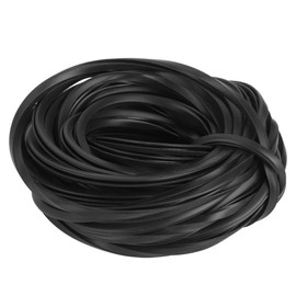 Greenhouse Rubber Easy to Use Universal Glass Rubber Strip Wear-Resistant,for Cable,for Greenhouse,for Glass Sealing(10 Meters)