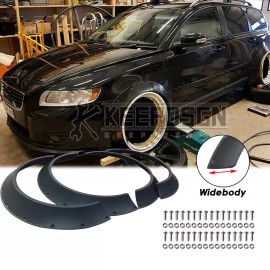 KEEPDSGN For Volvo V50 Wheel Cover Fender Flares Clinched Widebody Kit Parts New School