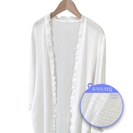 Laura Daily Women's Thin Golf Rounding Shower Wrap Bathroom Bath gown long sleeve