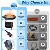 Webuys Bird Bath Heater for Outdoors in Winter, 100W Birdbath