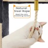 Unbranded 72″ Multi-Level Large Cat Tree with 2 Cozy Perches