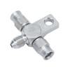 AN‑3 Tee Brake Hose AN3 to Line End Fittings Stainless