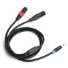 3.5mm Male to 2 XLR Male Cable Audio Line Cable