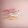 Hammered Stacking Ring | 1mm Skinny Textured Ring in Silver,