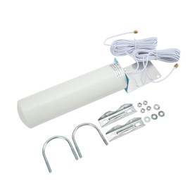 Alta Ganancia 12DBI Antena de Montaje Fijo para Exteriores 4G Omni Antena Amplificador de Señal para Enrutadores IoT Industriales Monitoreo Inalámbrico de Teléfonos Móviles