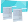 CAXUSD 2pcs Exfoliating Pouch Net Handmade Soap White Efficient Maker