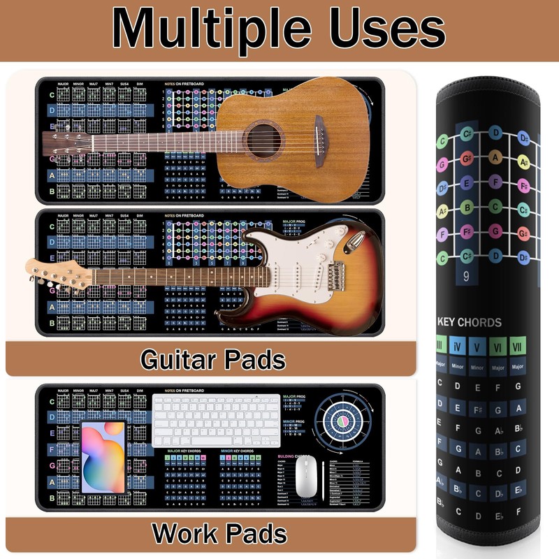 2F22E Guitar Mat & Portable Guitar Work Mat - 43.3