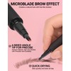 Erinde Liquid Microblading Eyebrow Pencils for Women, Waterproof Brow Fection