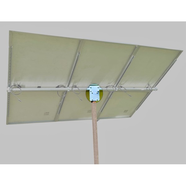 Solar Panel Array Top of Pole Ground Mount Bracket 2"