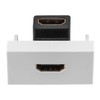 Gorise HDMI Angled Module White Adapter Faceplate 90 Degree Right