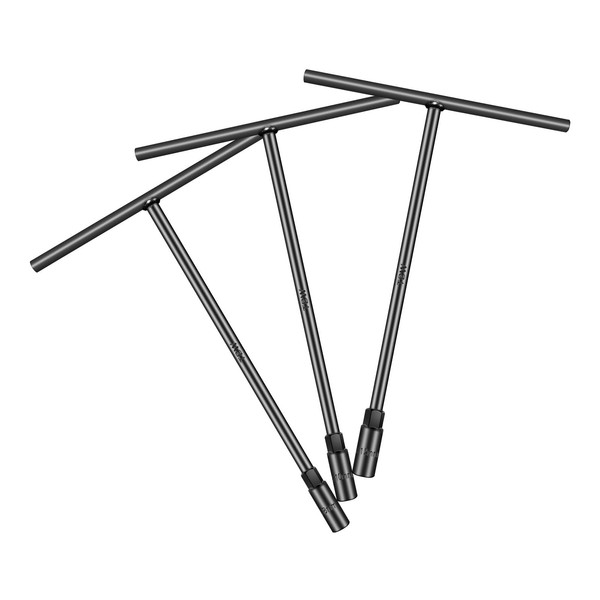 pgroup T - Handle Metric Socket Wrench Set 6- Point