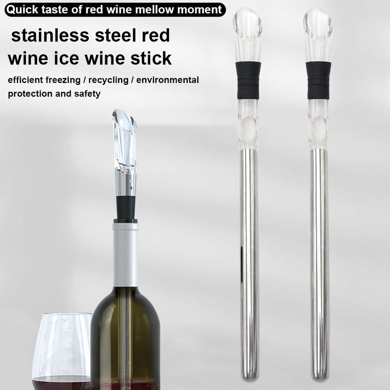 Portable Wine Cooler Stick Chill Wine Anytime Anywhere and Has