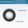 QUARKZMAN 6204-2RS 20 x 47 x 14 mm Ball Bearings