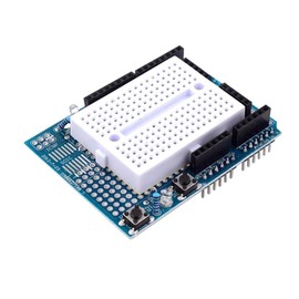 UNO Proto Shield Prototype Expansion Board with SYB-170 Mini Breadboard Based for Arduino R3 Robot Kit ProtoShield 2pcs