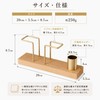 Queen-b Toothpicks Paper Napkin Holder Tabletop Storage Wooden Brass-like Toothpicks