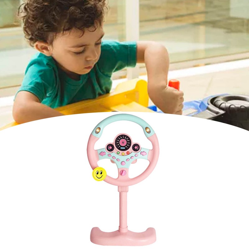 Children Steering Wheel Toy Simulation Driving Car Education Toy 360