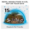 Thermacell Mosquito Repeller Patio Shield; Includes 12-Hour Refill; 15 Foot