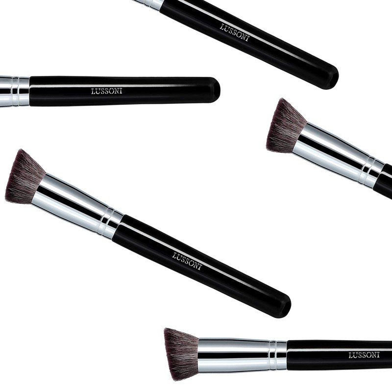 T4B LUSSONI 300 Series Professional Makeup Brushes for Bronzer, Highlighter,