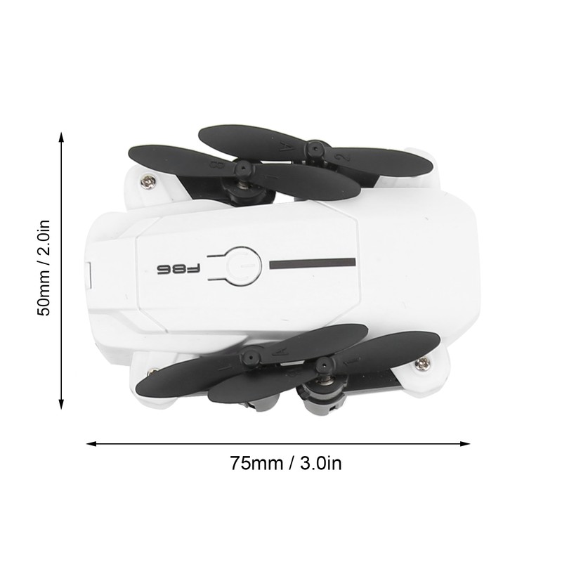 F86 Mini Drone Foldable Doublearm Body Portable Helicopter Stable Flying