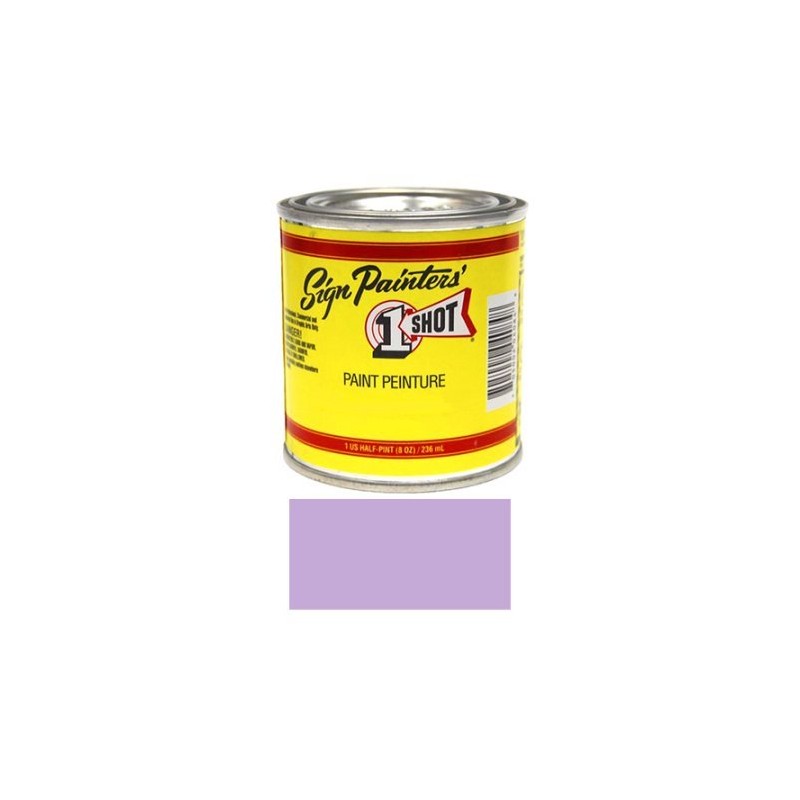 1 Shot 1/2 Pint Violet Paint Lettering Enamel Pinstriping &