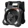 Happybuy 8" Solar Powered Fan with LED Light - 20,000mAh